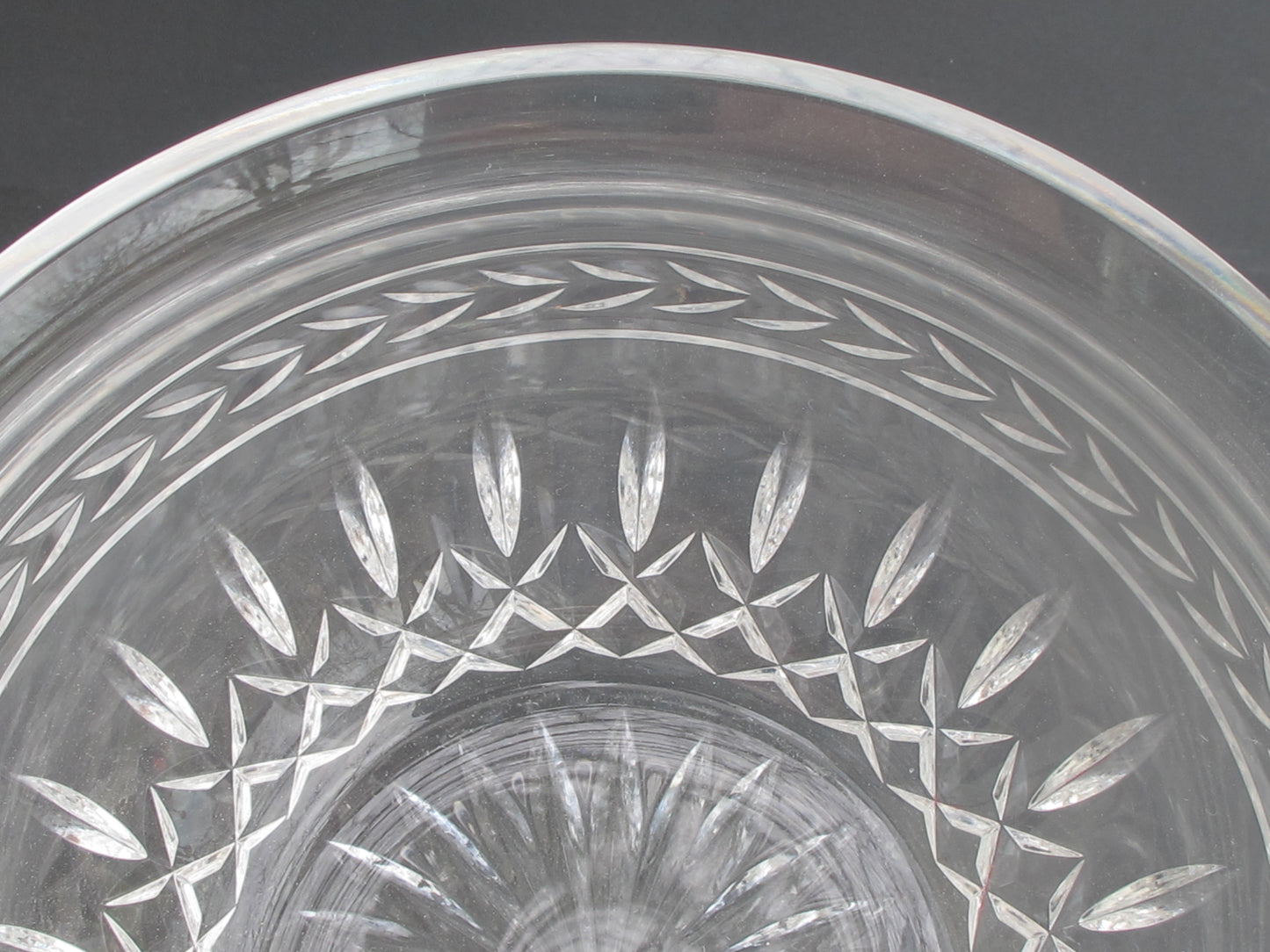 Cut Glass bowl Lenox USA crystal