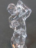 Signed Waterford crystal golfer