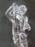 Signed Waterford crystal golfer