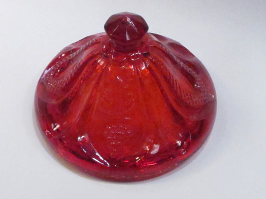 Glass lid Replacement red