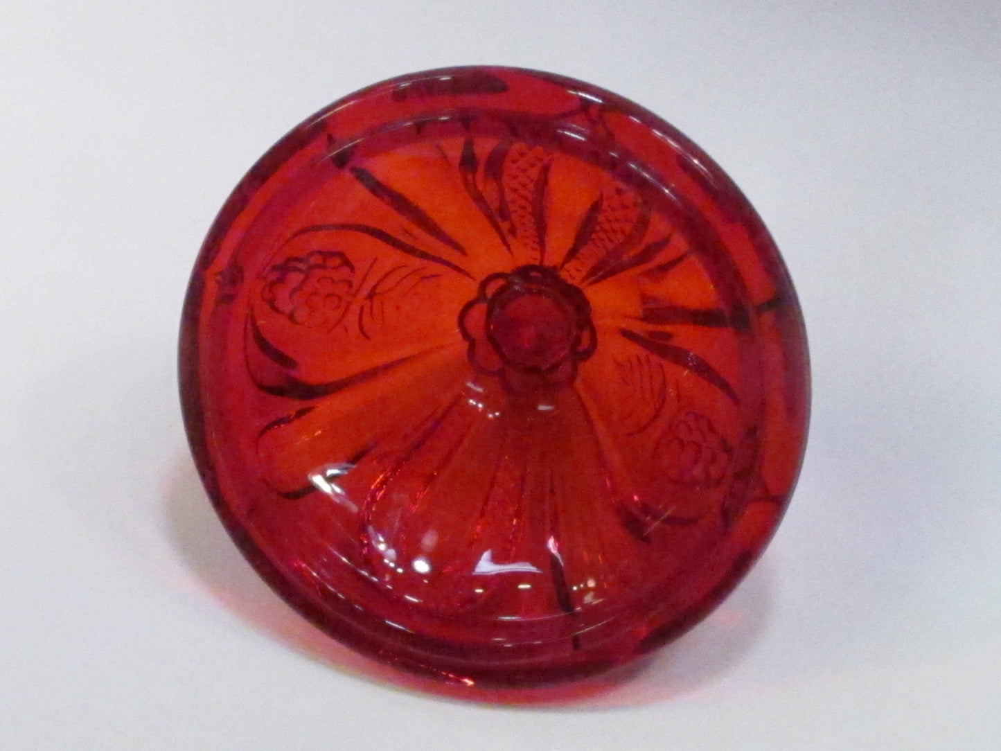 Glass lid Replacement red