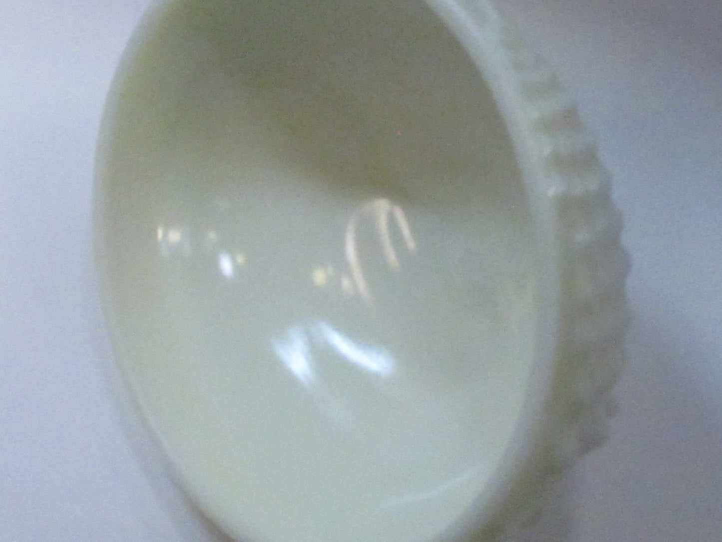 Glass bowl lid Replacement custard acorn