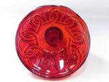 Glass jar lid Replacement red