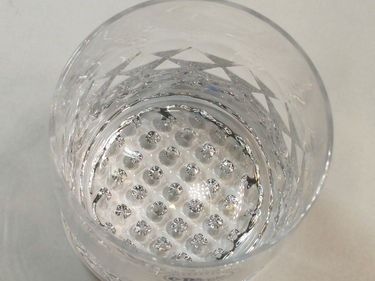 Hand CUT GLASS DOR crystal honeycomb ORourke