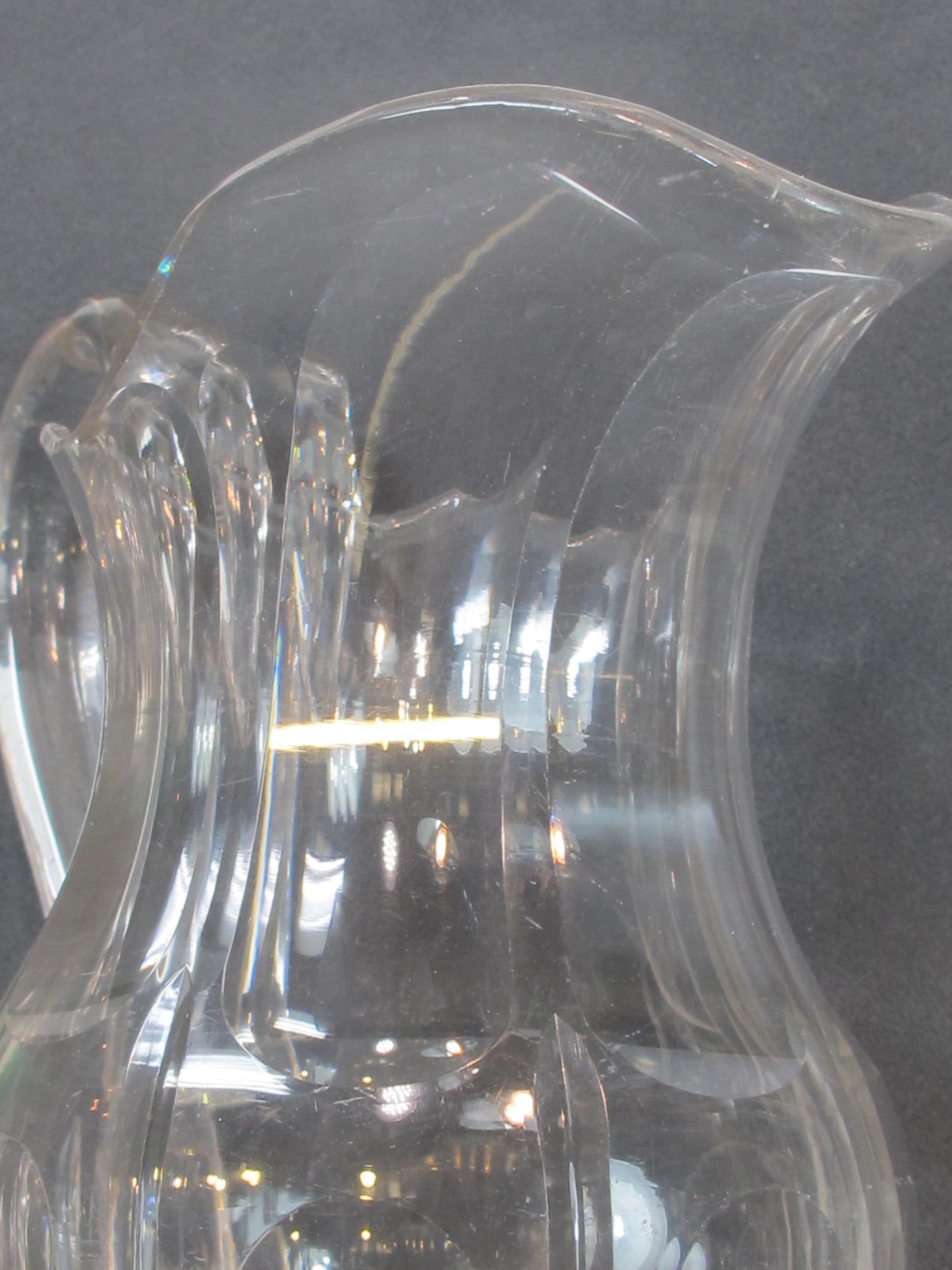 Antique cut glass pitcher ANTIQUE 1800,s