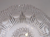 abp cut glass bowl 9"