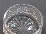 Signed Waterford crystal sugar and creamer