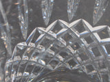 Hand Cut 24% lead crystal vase with space for etching  Award