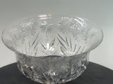 ABP cut glass bowl Pairpoint BUTTERFLY  daisey ANTIQUE