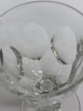 Cut glass Sherry signed WEBB England