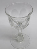 Cut glass Sherry signed WEBB England