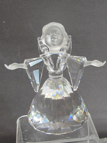 Swarovski crystal large Angel Figurine