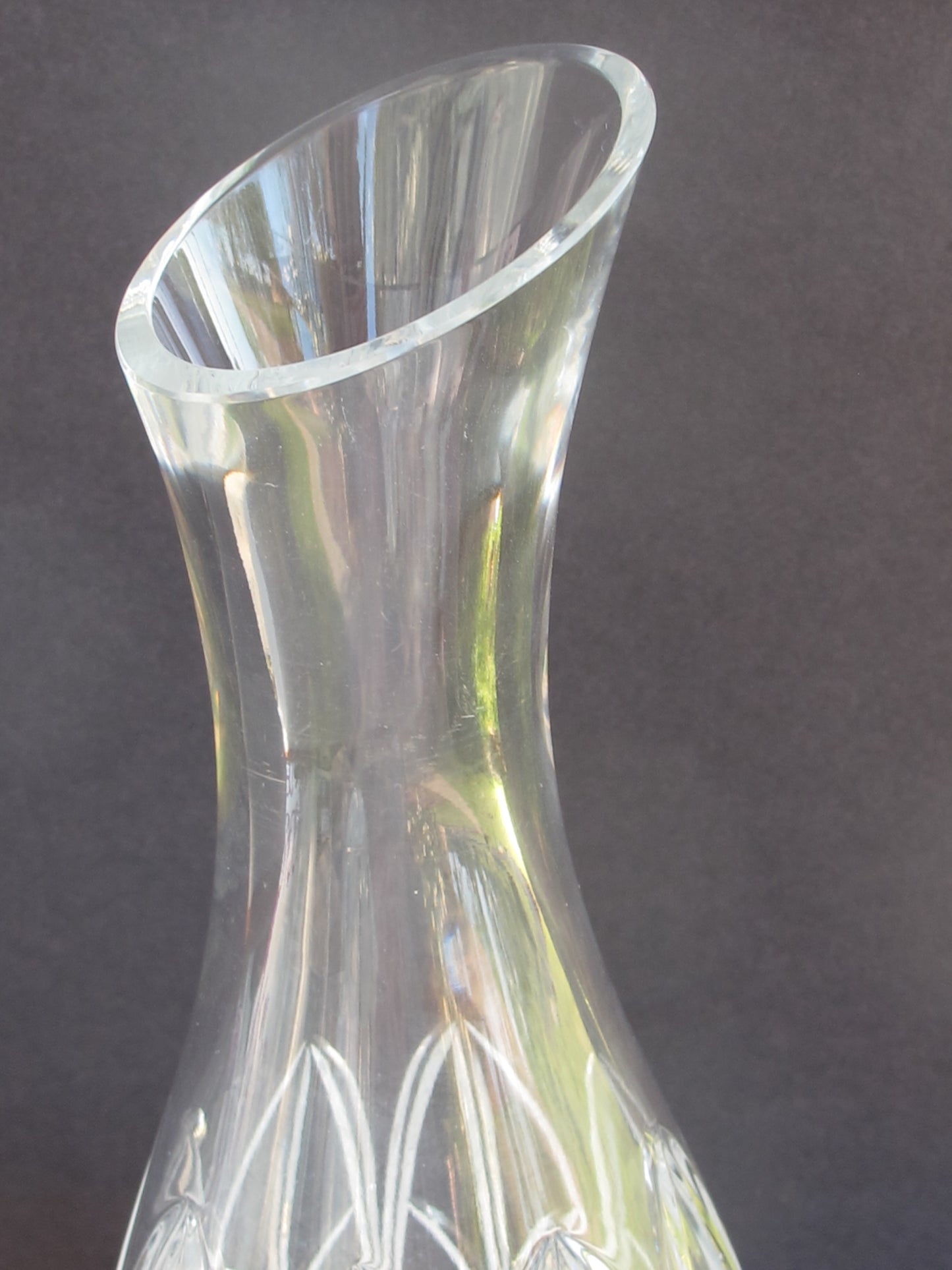 Lenox Cut glass Crystal Abbey Carafe Made in USA