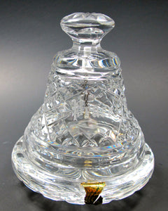 Signed Waterford Hand Cut glass PEACE BELL - O'Rourke crystal awards & gifts abp cut glass