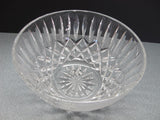 Hand Cut glass Mothers day bowl bowl HAND POLISHED crystal signed - O'Rourke crystal awards & gifts abp cut glass