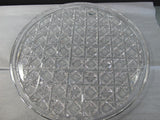 Hand Cut glass plate crystal signed - O'Rourke crystal awards & gifts abp cut glass