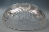 Glass lamp shade 24% lead crystal , Made in USA , - O'Rourke crystal awards & gifts abp cut glass