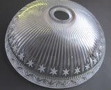 Glass lamp shade 24% lead crystal , Made in USA , - O'Rourke crystal awards & gifts abp cut glass