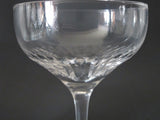 Lenox Cut glass Radiance champagne / dessert  Crystal  Made in USA replacement - O'Rourke crystal awards & gifts abp cut glass