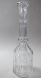 Cut Glass fluted  Antique Decanter quality at its best - O'Rourke crystal awards & gifts abp cut glass