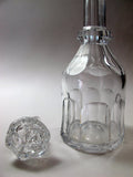 Cut Glass fluted  Antique Decanter quality at its best - O'Rourke crystal awards & gifts abp cut glass