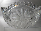 Anderson? American Brilliant Period Cut Glass  ABP  Antique 8" bowl - O'Rourke crystal awards & gifts abp cut glass