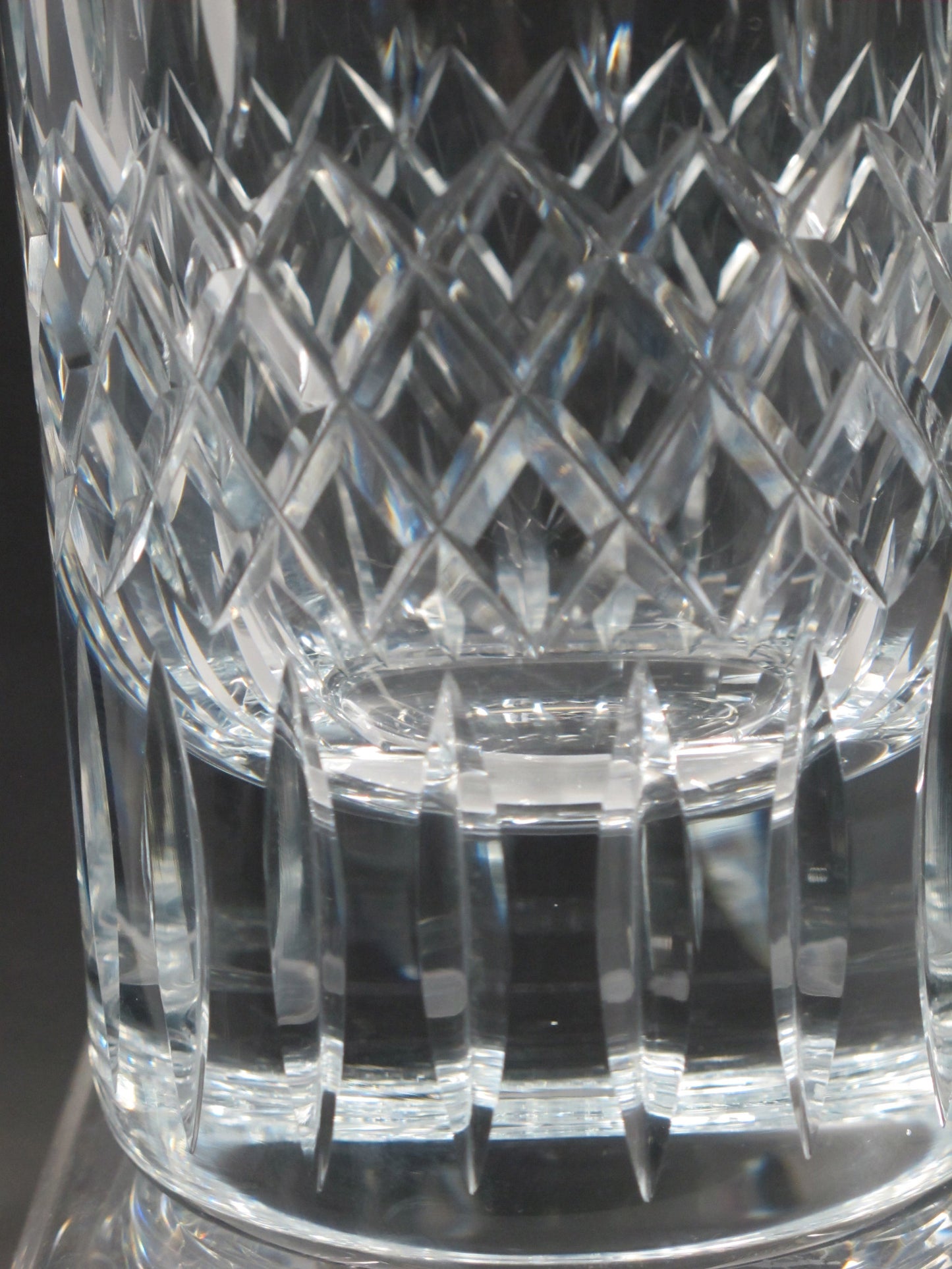 Hand cut crystal vase ideal for awards Custom - O'Rourke crystal awards & gifts abp cut glass