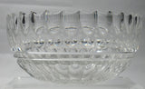 Unique American Brilliant Period Cut Glass ABP Antique 8" bowl - O'Rourke crystal awards & gifts abp cut glass