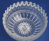 Unique American Brilliant Period Cut Glass ABP Antique 8" bowl - O'Rourke crystal awards & gifts abp cut glass