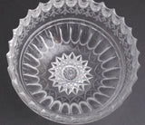 Unique American Brilliant Period Cut Glass ABP Antique 8" bowl - O'Rourke crystal awards & gifts abp cut glass