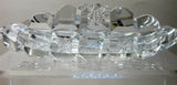 Hand Cut glass lay down spooner Antique ABP - O'Rourke crystal awards & gifts abp cut glass