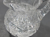 Pitcher American Brilliant Period Cut Glass Antique - O'Rourke crystal awards & gifts abp cut glass