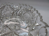 American Brilliant Period 6" Nappy cut glass Antique auction - O'Rourke crystal awards & gifts abp cut glass