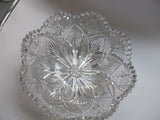 American Brilliant Period hand Cut Glass mouth blown bowl abp  10" - O'Rourke crystal awards & gifts abp cut glass