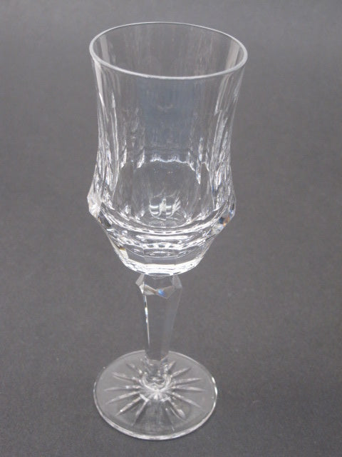 Old Galway crystal CLARET hand cut glass Ireland - O'Rourke crystal awards & gifts abp cut glass