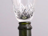 Wine glass  glass taster  stopper  hand cut crystal - O'Rourke crystal awards & gifts abp cut glass