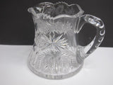 Signed Sinclaire ABP cut glass pitcher - O'Rourke crystal awards & gifts abp cut glass