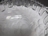 ABP cut glass bowl American brilliant blown blank intaglio - O'Rourke crystal awards & gifts abp cut glass