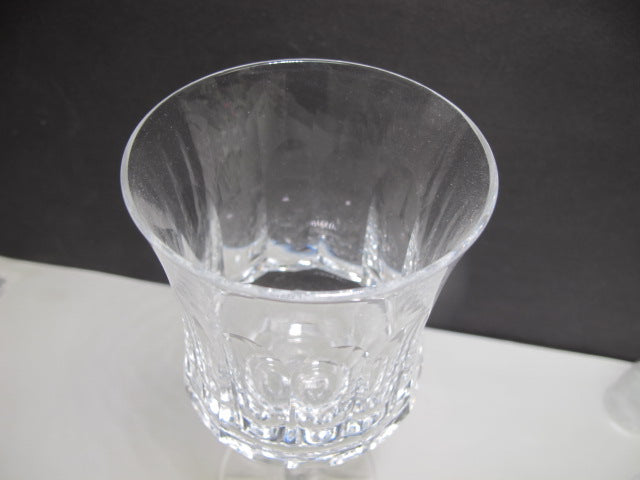 Old galway crystal goblet hand cut glass Ireland