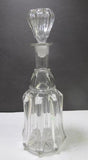 Ribbed Glass Antique Decanter C12