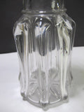 Ribbed Glass Antique Decanter C12