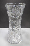 ABP cut glass vase antique C11