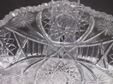 ABP cut glass ice cream tray C19