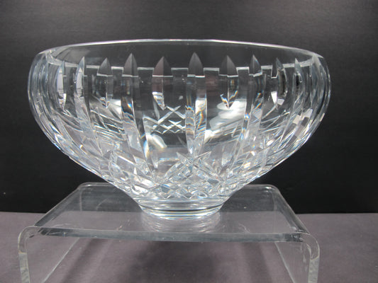 Hand cut glass bowl hand polished  in old tradtion