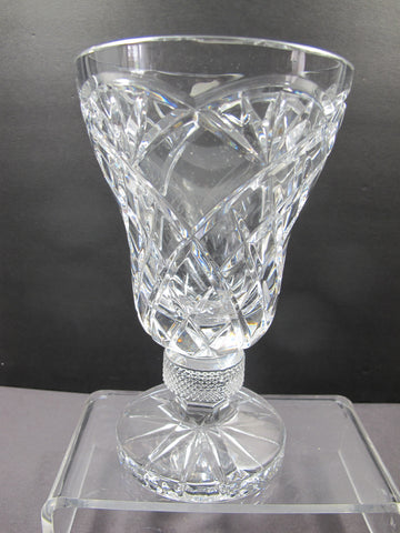 Hand Cut 24% lead crystal Trophy with space for etching Award Poland