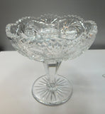 abp cut glass compote