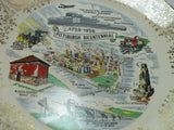 Pittsburgh Bicentennial  plate made in USA 22K