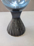 Lenox Tempo water glass blue Mist hand blown