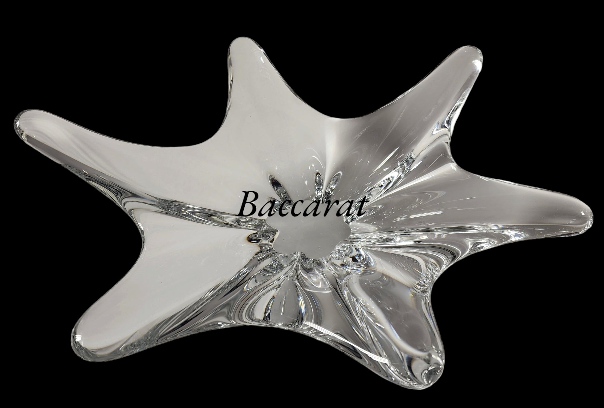 Baccarat Crystal shops Star Paperweight