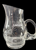 Lenox hand Cut glass Crystal pitcher Made in USA